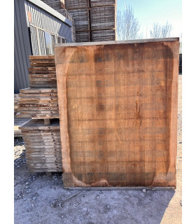 Hardhouten paneel 140x110cm