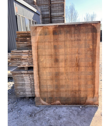 Hardhouten paneel 140x110cm