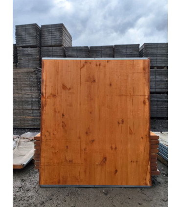 Panneau de coffrage neuf teinté naturel - 120 et 140cm - 7 hauteurs
