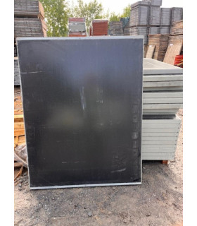 Panneau de coffrage noir PVC - Neuf - 120 ou 140cm - 5 hauteurs