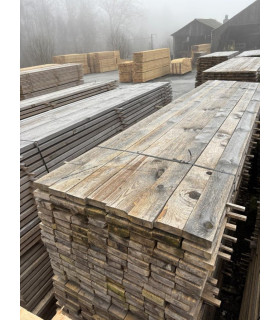 Planches d’échafaudage récupérées en bois - Sterk & durable