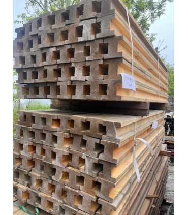 Gleufpalen H-profiel