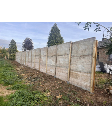 Poutre carrée avec profil H