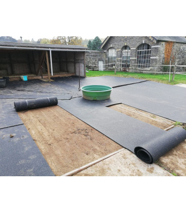 Tapis / Rouleaux en caoutchouc épaisseur 10mm