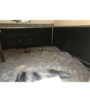 Rubberen mat voor paardenbox - 10mm