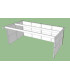Kit pour un abri de prairie 5m60 x 2m80 ouvert