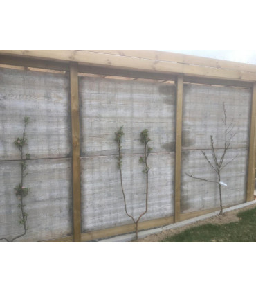 Eco houten steenschotten 140cm in 110 of 115cm