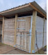 Combinatie schuilstal 6x3m plus stal 3x3m als bouwpakket