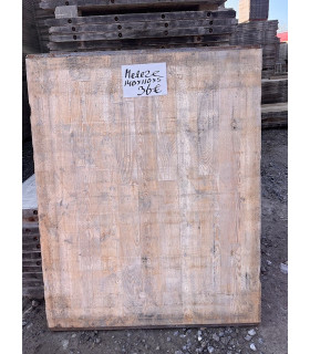 Grote houten steenschotten zeer mooie kwaliteit 140x110x4.5cm