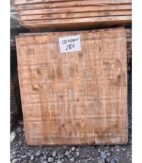 Houten steenschotten 120cm x 110cm x 4,5cm