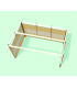 Houten set voor prairie shelter 4,5m x 3m
