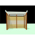 Kit base abri cheval 2.5x2.5m