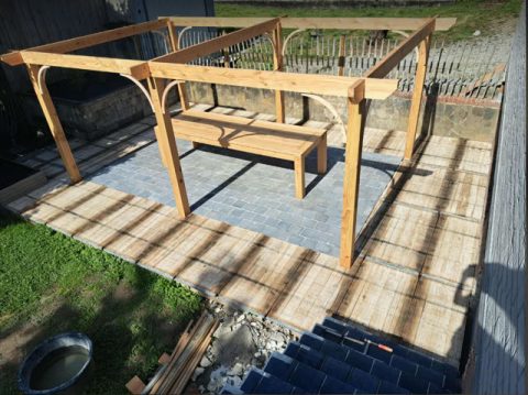 Pergola et terrasse